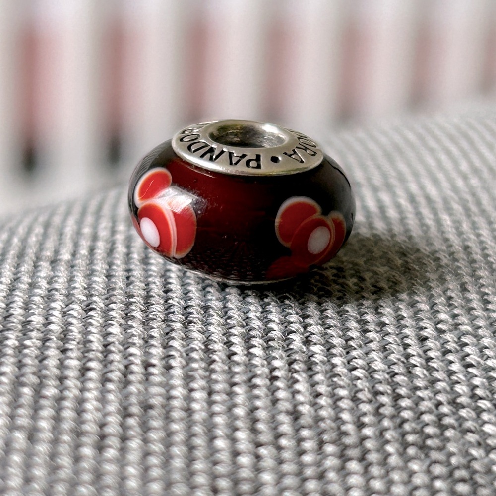 Pandora Sterling Silver Murano Glass Charm